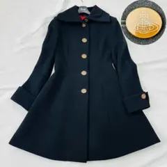 【極美品】ヴィヴィアンウエストウッド オーブボタン 変形 オーバーサイズコート 極美品】ヴィヴィアンウエストウッド オーブボタン 変形