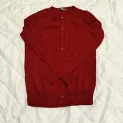 UNIQLO レッド カーディガン M