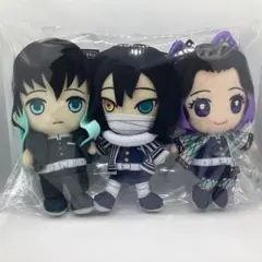 鬼滅の刃 Chibiぬいぐるみ 時透無一郎 伊黒小芭内 胡蝶しのぶ