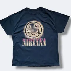 古着 NIRVANA ニルヴァーナ スマイル Tシャツ XL 黒 ビンテージのサムネイル