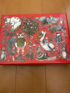 ヒグチユウコ サーカス展 23cm丸皿 プレート 布ショッパー 2点セット