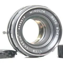 レンズ(単焦点) MINOLTA AUTO ROKKOR - PF 55mm f1.8 Amazon.co.jp: Minolta AUTO ROKKOR-PF 55mm f1.8 : 家電＆カメラ