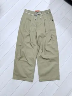 RED KAP FREAK'S STORE　バギー　チノパンツMワイド　ベージュ