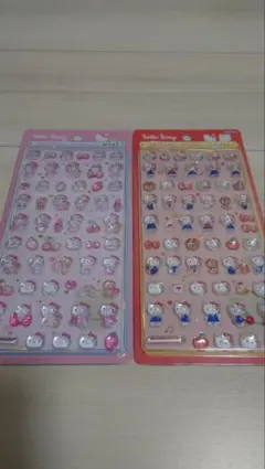 【正規品】ボンボンドロップシールミニ ハローキティピンク レッド