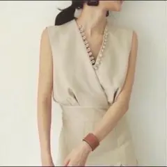 louren pleats long onepiece プリーツワンピース
