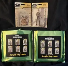 STAR WARS マンダロリアン アクリルキーホルダー グローグー＆IG-11
