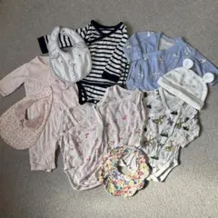 ユニクロ　ロンパース　ベビー　肌着　60〜70サイズ　10点　詰め合わせ　匿名