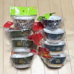 ※新品　アサヒ　チャムス　バンブーファイバーボウル　8個セットのサムネイル