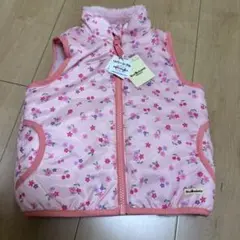 ホットビスケッツ ミキハウス ベスト リバーシブル 90