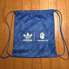 【非売品】新品 × APE メッシュナップサック　Y2K 非売品 adidas APE ナップサック メッシュarchive Y2K - メルカリ