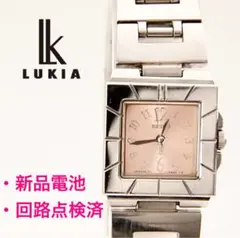 【新品電池•回路検査済】 セイコー　ルキア　スクエア　レディース　腕時計