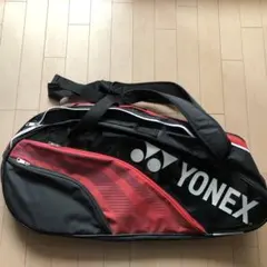 YONEX バドミントンバッグ 黒/赤
