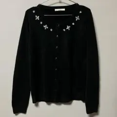 OLIVE des OLIVE 黒カーディガン