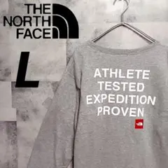 訳あり THE NORTH FACE ノースフェイス トレーナー 裏起毛 L