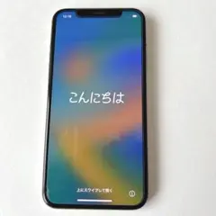 iPhone X 64GB SIMフリー 画面浮きあり　動作確認済