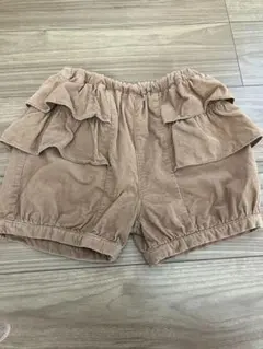petit main フリル付きショートパンツ 130cm