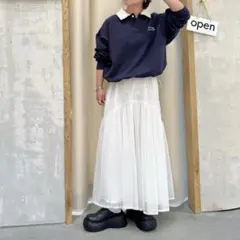 チャオパニックティピー　メッシュボリュームイージースカートのサムネイル