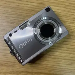 希少【極美品】PENTAX OPTIO S5I デジカメ　シルバー ペンタックス ペンタックス、500万画素になった「オプティオS5i」