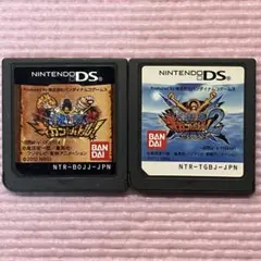 ニンテンドーDSソフト　ワンピースギガントバトル2点セット