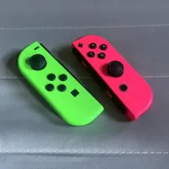 Nintendo Switch ジョイコン グリーン ピンク