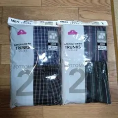 紳士 トップバリュ トランクス 4枚セット L 大きいサイズ 綿100%