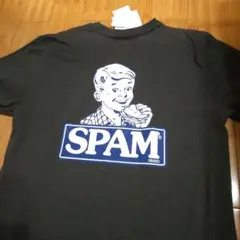 最終価格　スパム　Tシャツ　XL　レディース　バックプリント