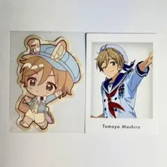 あんスタ アニカフェステッカー&展示会ぱしゃっつセット 真白友也 Ra*bits