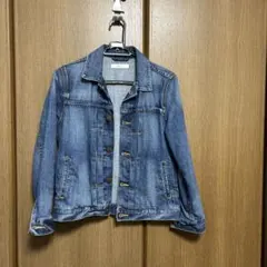 【極美品】23区　デニムジャケット　ジージャン　ロゴボタン　希少46サイズ　XL 23区 デニムジャケット gジャン 「再入荷/RED CARD TOKYO×23区