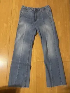 cepoライトブルー ストレートレッグデニム