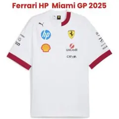 【新品未使用】F1マイアミGP フェラーリ プーマ Tシャツ XL 2025