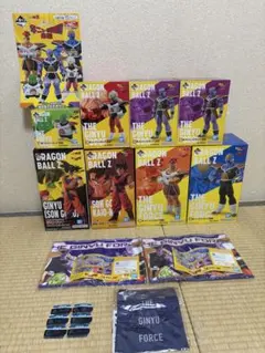 ギニュー特戦隊 一番くじ フィギュアセット