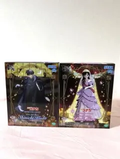 名探偵コナンXrossLinkフィギュア 工藤新一＆毛利蘭 2点セット