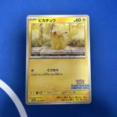 ピカチュウ：イラストレーションコンテスト 2024 PROMO SV-Pプロモ…