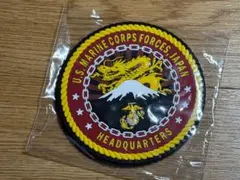 未開封 横田基地 アメリカ軍 海兵隊 USMC 司令部 PVC パッチ ワッペン