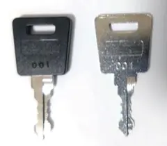 001 パチスロ 設定キー 大都技研 2本セットのサムネイル