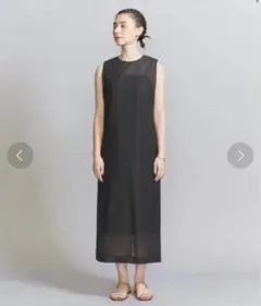 BEAUTY&YOUTH ノースリーブロングワンピース