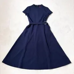 鈴木六夏the9shop everyday dress mature ネイビー - メルカリ