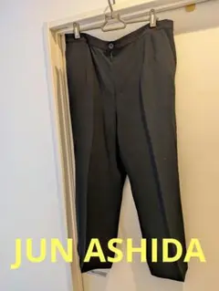 jun ashida レディース　ブラック スラックス ゴムウエスト