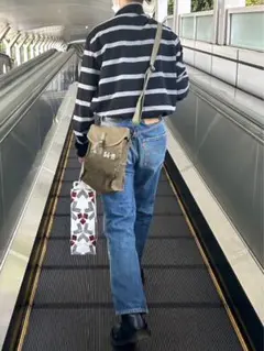 【CHAPS】古着　ハーフジップ スウェットのサムネイル