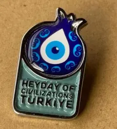 トルコ館　ナザールボンジュウ　ブルーアイ　ピンバッジ