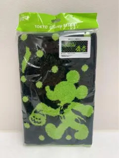 新品未開封 ディズニー ハロウィン 2025 フェイスタオル ドット ミッキー