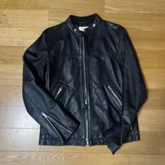 ブラックレザージャケット