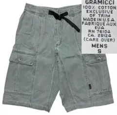 usa製90sGramicciカーゴオリーブショートパンツショーツMヴィンテージのサムネイル