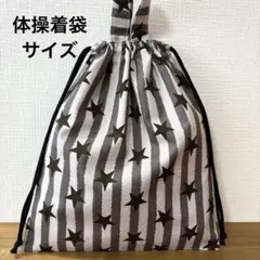 1210【おまとめ割不可】星柄体操着袋
