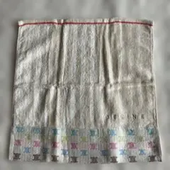 CELINE ベージュ ストライプ タオルハンカチ CELINE ベージュ ストライプ タオルハンカチ - メルカリ