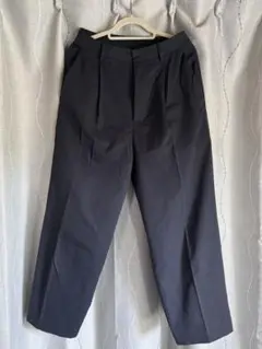 【9/25まで】 MACKINTOSH LONDON ワイドクロップドパンツ　紺