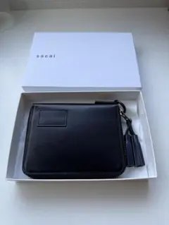 箱付き未使用品 sacai x PORTER Leather Wallet 黒紺 2025年最新】sacai porter 財布の人気アイテム - メルカリ