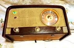 bluetooth真空管ラジオ昭和レトロ マツダ614A マジックアイ家族団らん Bluetooth付レトロ真空管ラジオ マジックアイ