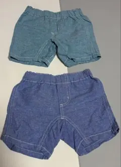 ハーフパンツ 90cm 2点セット