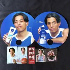 【 千葉ジェッツ 富樫勇樹 】ラッフルくじセット 非売品 ニベア 限定うちわ付